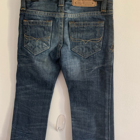 Polo by Ralph Lauren Boys 2T Jeans Like New Distressed Denim Style Slim Fit. - Picture 6 of 6